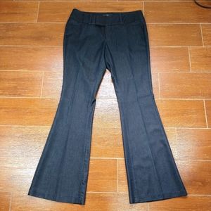 SOLD Mossimo Stretch Blue Gray Wide Leg Slacks Size 4